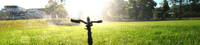 perfect working sprinkler system installed by our professional Hialeah irrigation contractors